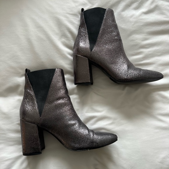 a new day Shoes A New Day Glitter Chelsea Boots Poshmark
